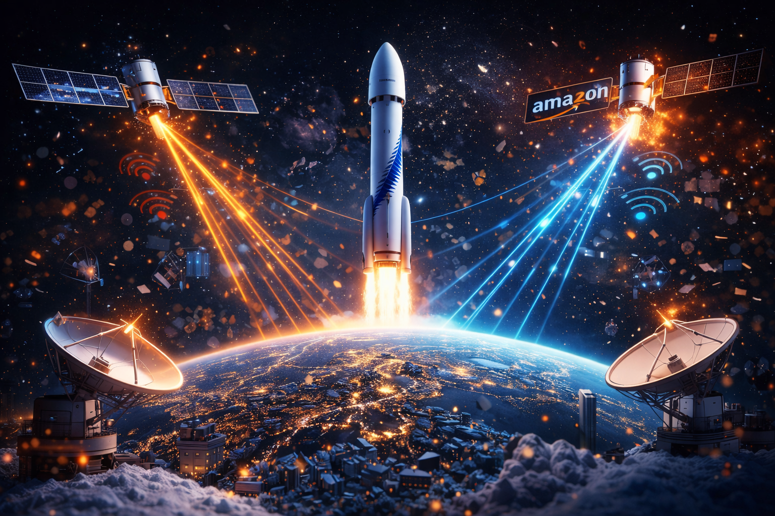 Blue Origin enters satellite internet race to challenge SpaceX and Amazon