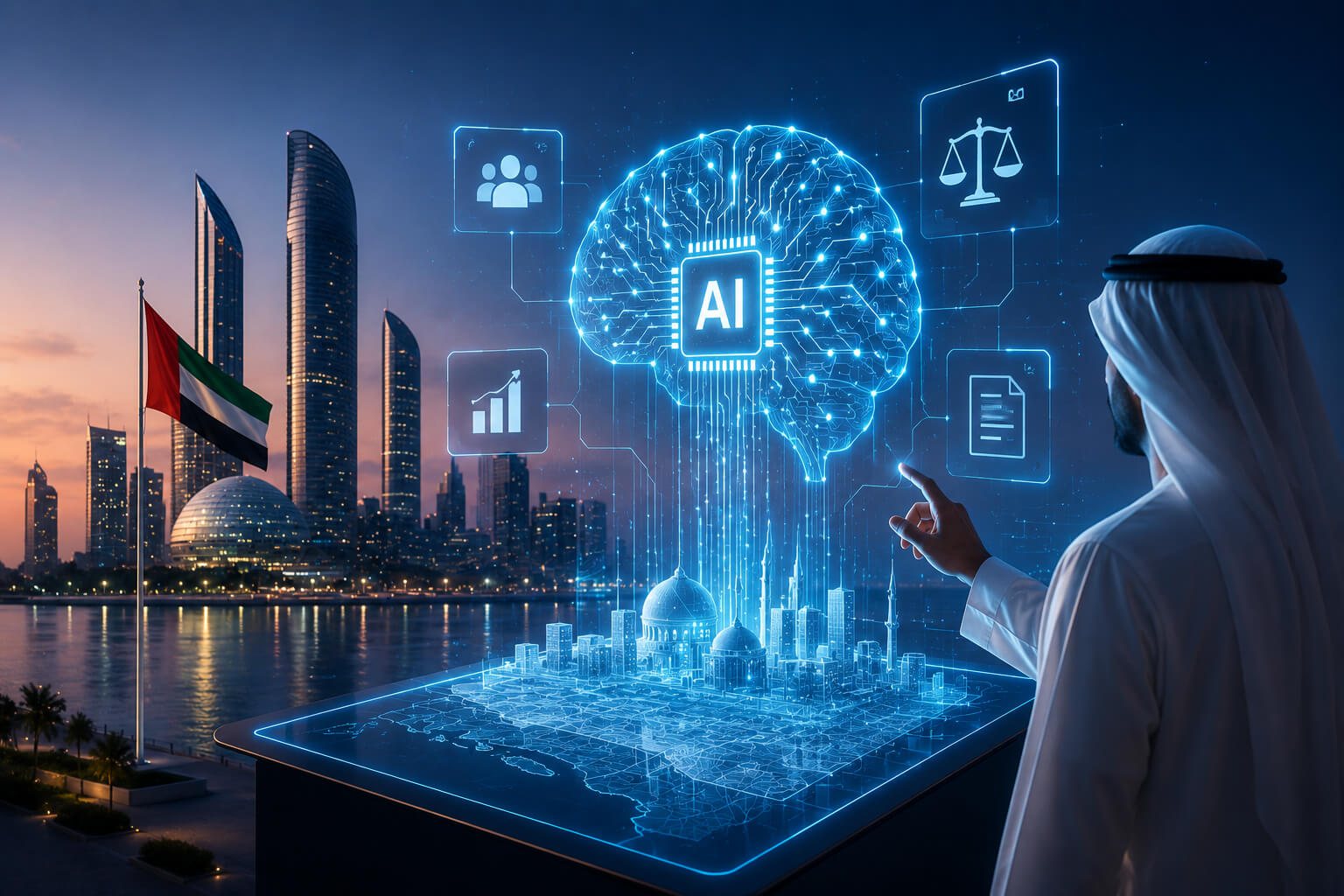 Abu Dhabi AI policy development programme