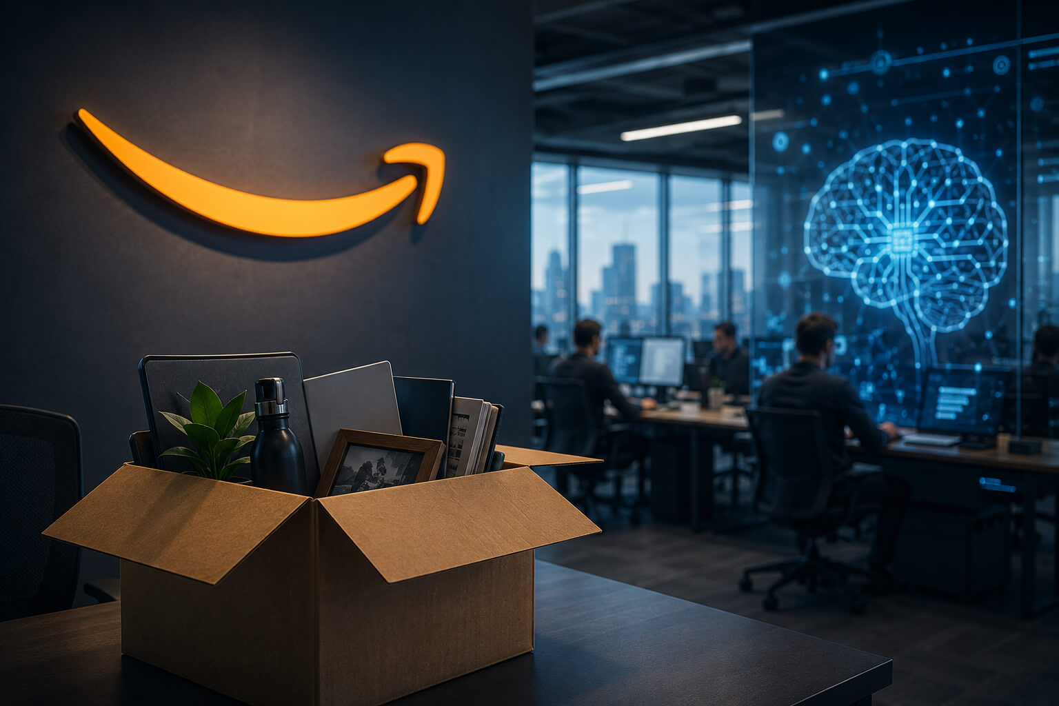 Amazon AGI job cuts