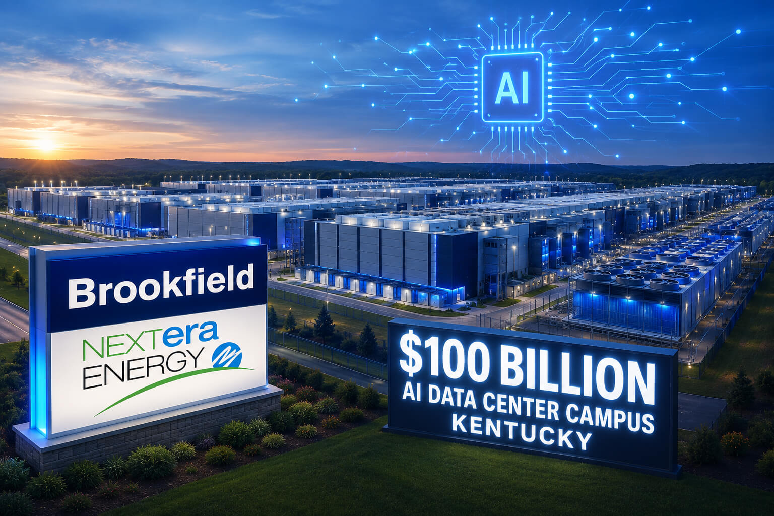 Brookfield NextEra Kentucky data center