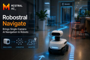 Mistral Robostral Navigate Brings Single-Camera AI Navigation to Robots