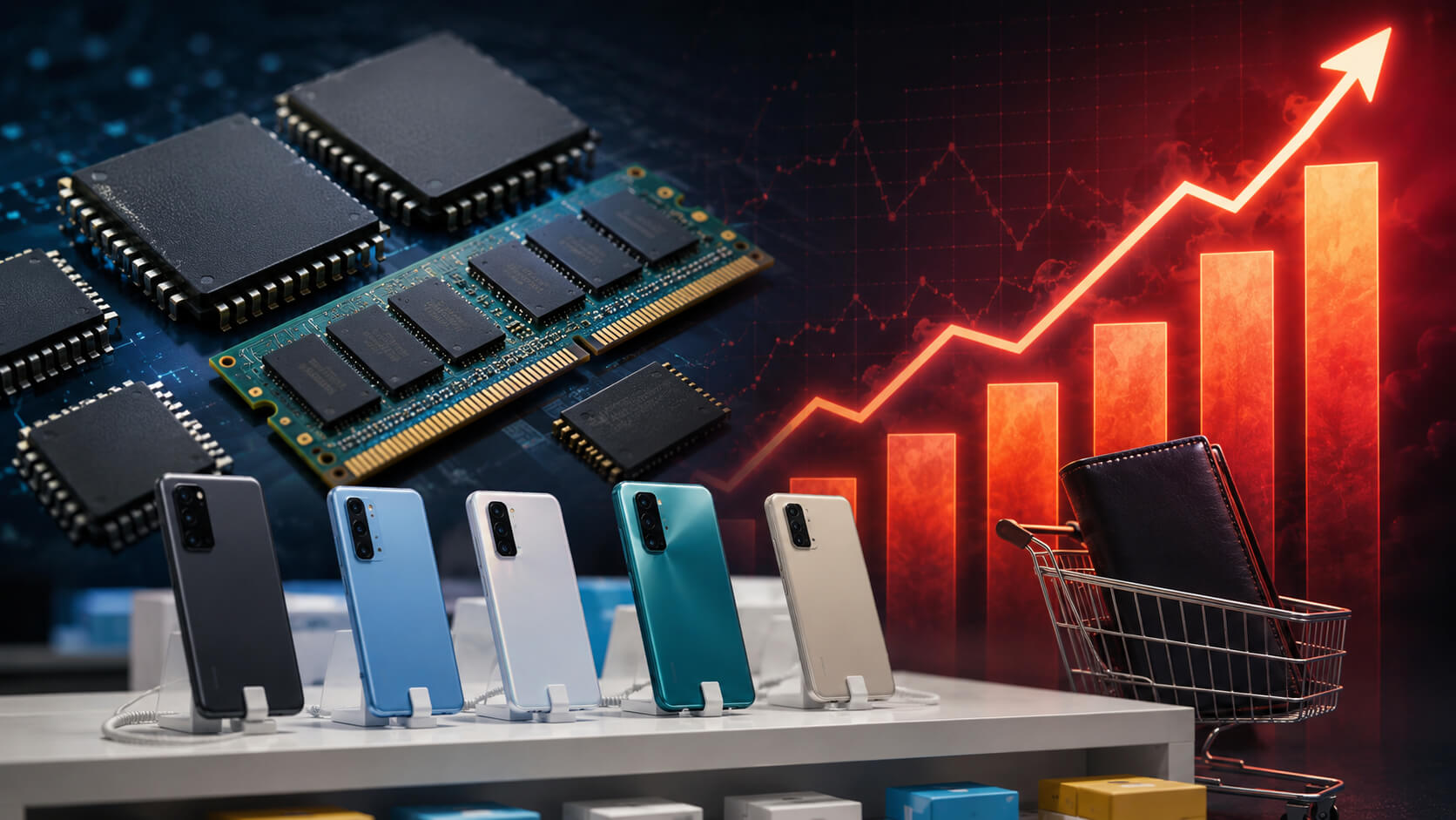 rising memory prices for budget smartphones