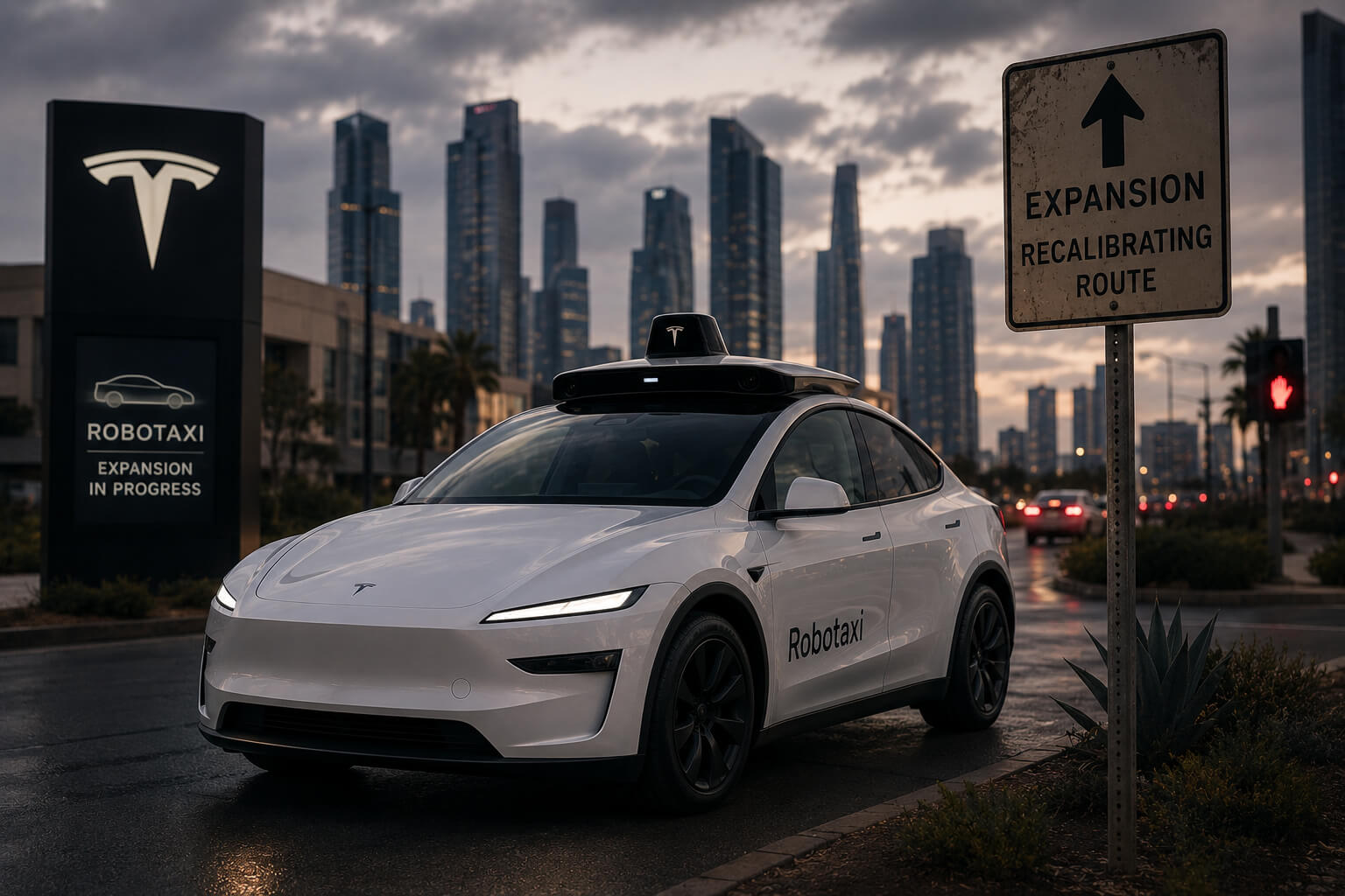 Tesla robotaxi expansion
