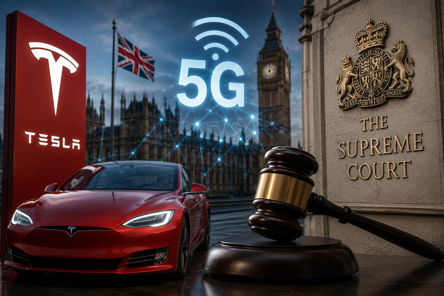 Tesla 5G patent licensing lawsuit