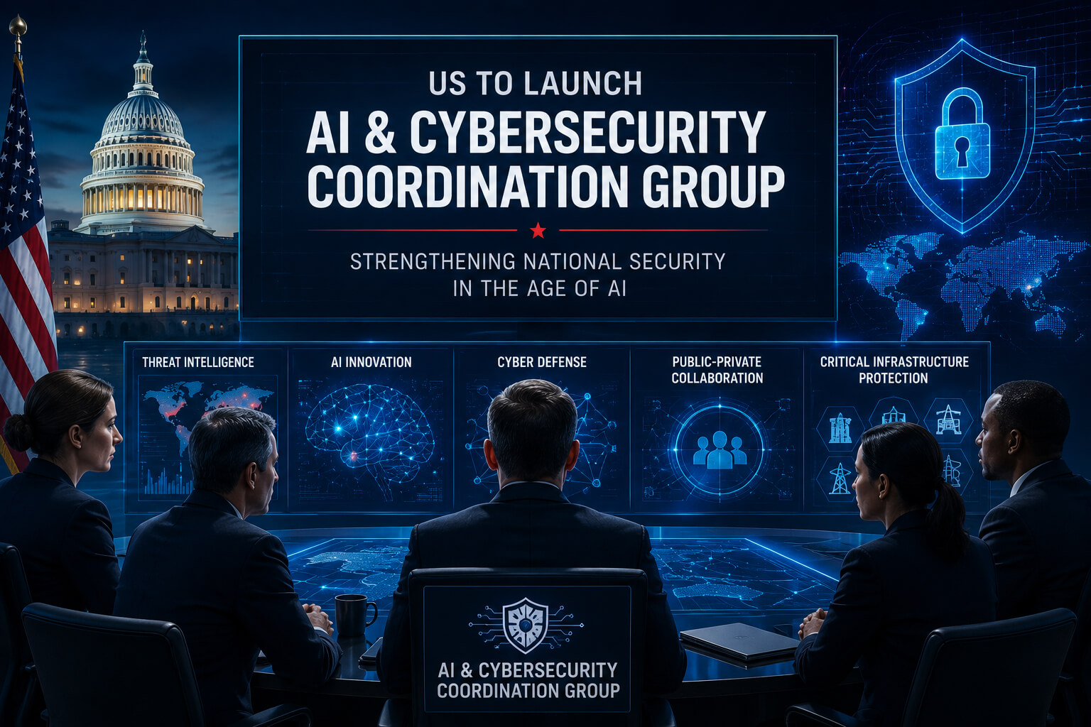 US AI cybersecurity coordination group