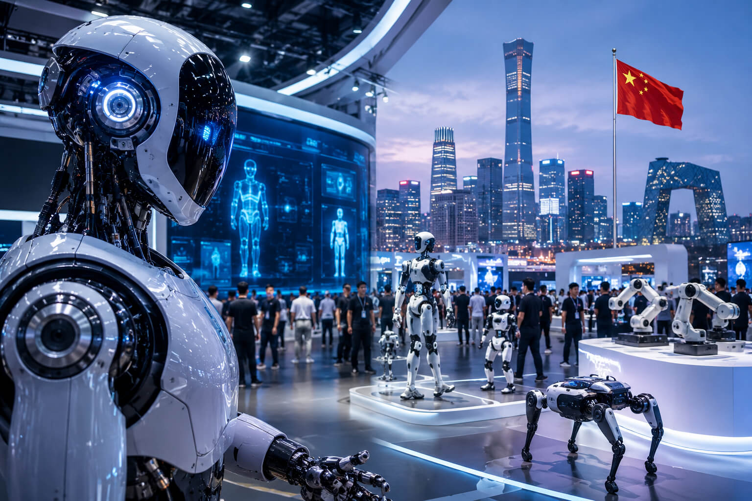 China robot makers mass adoption