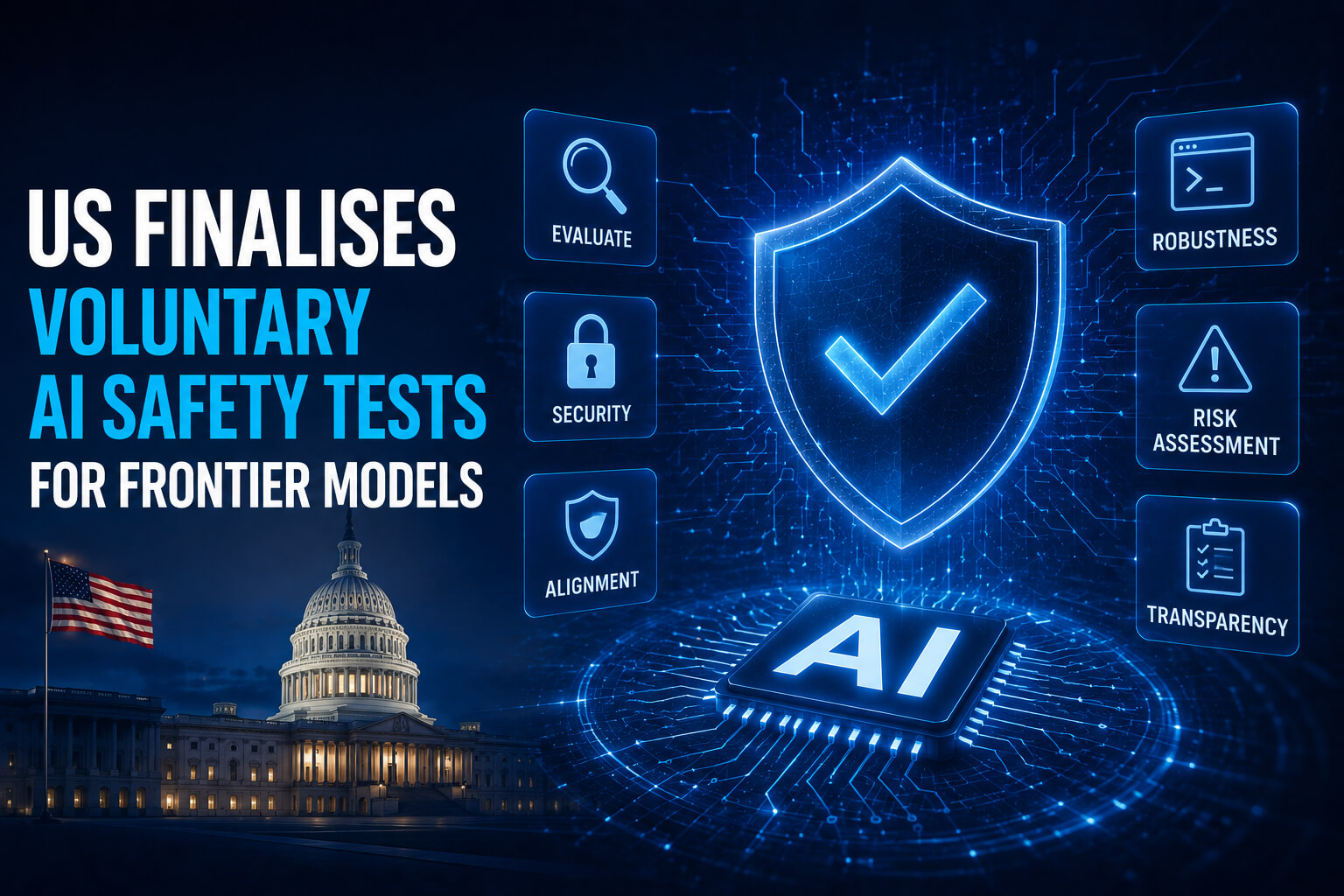 US voluntary AI safety tests